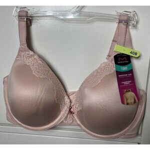 Maidenform T-Shirt Bra Convertible Straps Style 09404 Pink Size 40B NWT